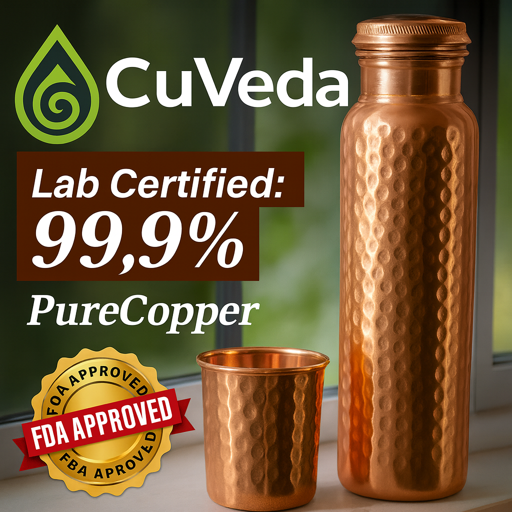 CuVeda™ Copper Bottle 2.0