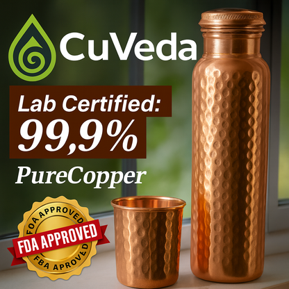 CuVeda™ Copper Bottle 2.0